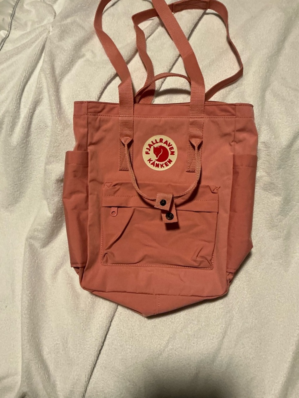 Fjallraven pink Kånken Tote with Top Handles